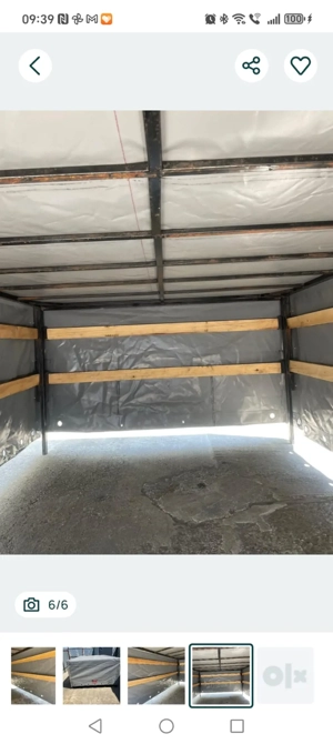 Vând prelată cu schelet metalic !!! - imagine 3