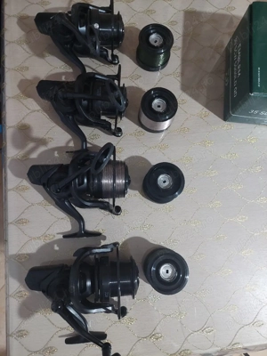 set 4 mulinete daiwa emblem  35scw qd 5000ld - imagine 4