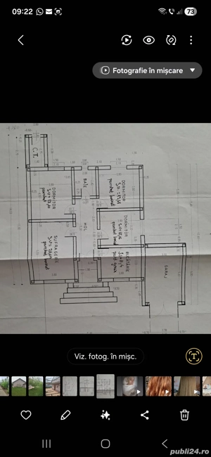 Casa Parter + Mansarda înaltă,cu Garaj