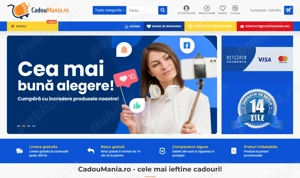 Afacere profitabila la cheie, magazin online cadouri