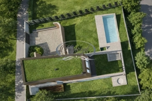 Exclusivitate 0% comision - Teren cu autorizatie pentru casa cu piscina - imagine 2