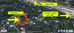 teren breaza - podul corbului - de vânzare - 2 loturi de vânzare  - imagine 2