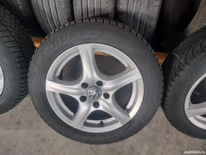 Jante aliaj originale vw-audi cu cauciucuri 205/55/16 - imagine 3