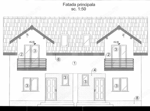 Duplex modern P+M, 95 mp utili, teren 259 mp, predare la cheie – Moșnița Veche