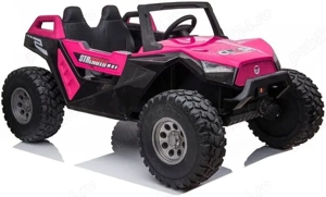 UTV electric pentru 4 copii, Kinderauto Buggy XXL , 500W 24V 14Ah Pink