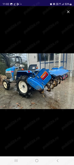 Iseki TM 15 cu freza