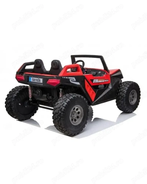  UTV electric pentru 4 copii, Kinderauto Buggy XXL , 500W 24V 14Ah RED - imagine 3