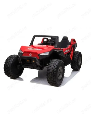  UTV electric pentru 4 copii, Kinderauto Buggy XXL , 500W 24V 14Ah RED - imagine 4