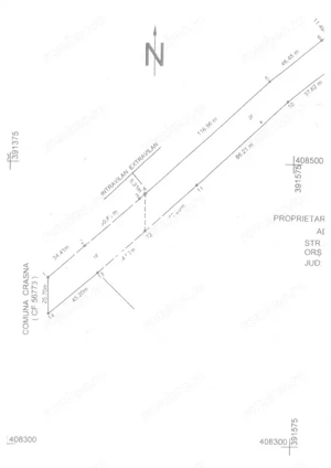 Vanzare teren 5000 mp, intravilan+extravilan, in comuna Crasna  - imagine 6