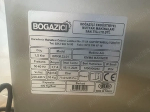 mașină de tocat carne profesională - imagine 4