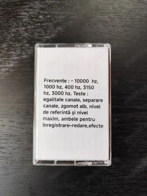 Caseta tip service test, reglare, calibrare parametrii