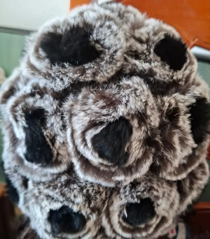 Caciula din blana naturala - imagine 3