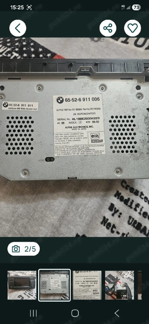 De vânzare  navigație BMW seria 3 - imagine 3