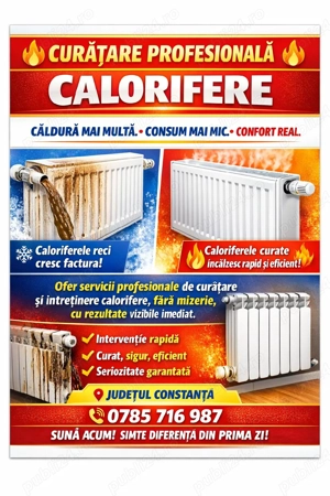 Curățare calorifere 