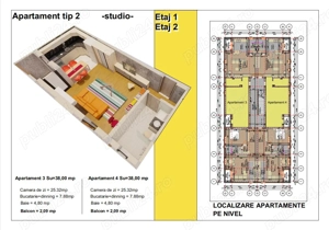 Apartamente 2 camere | Sanandrei | Bloc nou 2026 | Comision 0%! - imagine 4