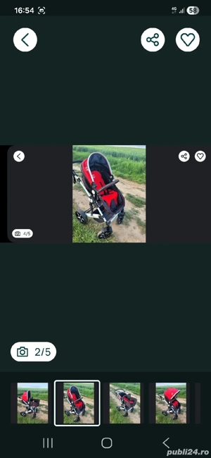Vind cărucior 2 în 1 - imagine 3