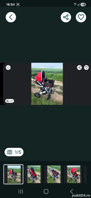 Vind cărucior 2 în 1 - imagine 4