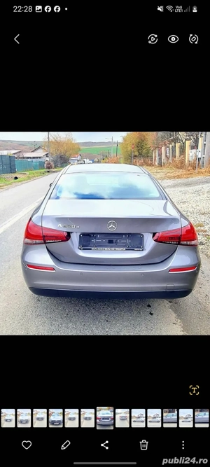Mercedes Benz A Limuzina 2021 Motor 2L Diesel 150 CP  16999euro   AUTOMATA 7G TRONIC 7+1 SCHIMB - imagine 4