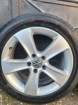 Jante wv 17 cu anvelope noi - imagine 3