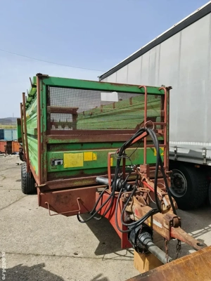 Remorca de transport si imprastiat gunoi 8T ,marca Strauttman&Sohne - imagine 2