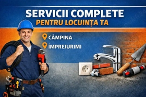 INTERVENȚII CÂMPINA - instalator sanitar, electrician, construcții 