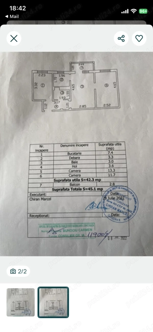Apartament în Constanța zona Inel2-Topolg