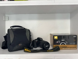 Nikon D3300 + Nikon AF-S 18-140mm VR  + Card 32GB + Geanta