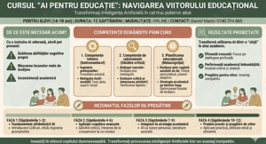 Pregătire meditație utilizare Inteligența Artificială pentru liceu BAC admitere