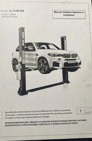Elevator Reihmann model RHM 242 cu 2 coloane