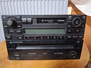 Radiocasetofon+magazie cd WV GAMMA