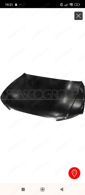 vând capotă Audi A4 nouo  - imagine 2