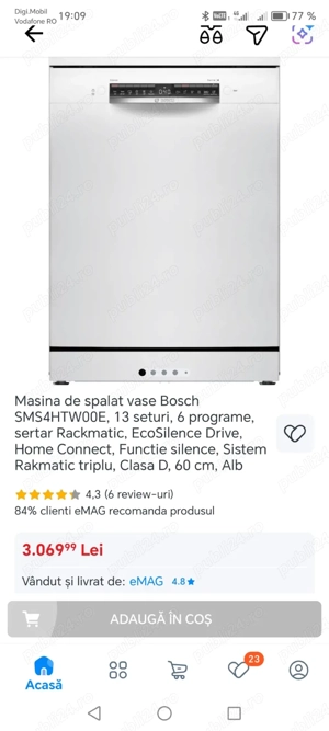 Mașina de spalat vase Bosch