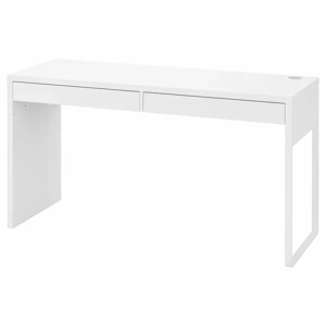 Vand Birou Ikea MICKE 142 50 + Comoda pe roti Ikea MICKE 35 75