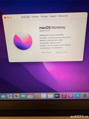 Macbook Air 13' A1369 - imagine 4