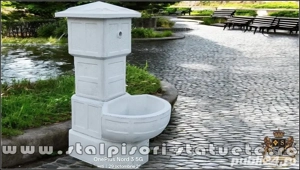 Cișmea apă curentă, gri natural, model C1. - imagine 2