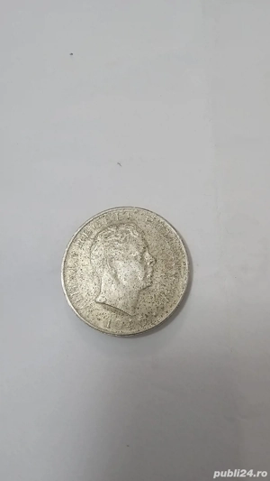 Moneda argint Regele Mihai I Romania-100.000 lei 1946 - imagine 4