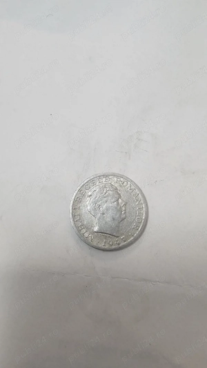 Moneda 5 LEI argint România, 1947 (Mihai I - imagine 4