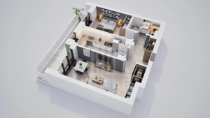 Apartament cu 2 camere . Cu rate la dezvoltator . - imagine 4