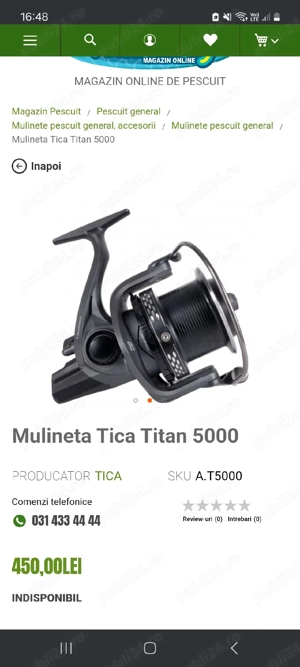 set 2 mulinete tica titan 5000 - imagine 5