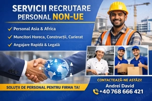 Partener strategic in recrutarea fortei de munca Non- Ue