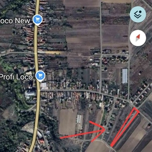 Teren intravilan construibil Malu Mare str Trandafirilor cu  Profi