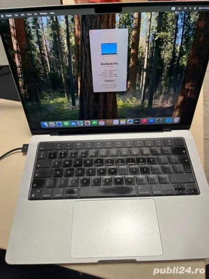 Vând MacBook Pro 14  M1 Pro 16 GB RAM 1 TB SSD - imagine 2