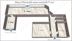 Spațiu Comercial Premium   230mp cu Vitrină de 15ml, Zona Centru Piață