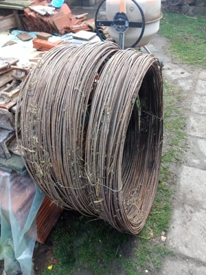 Vand Fier rotund la colac , grosime 6 mm. - imagine 3