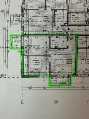Apartament cu 3 camere - Parcare inclusa l Semifinisat l Complex nou l Estimo Park