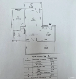 De închiriat penthouse în bloc nou   zona Calea Aradului- 922 - imagine 12