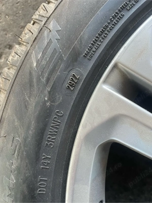 De vanzare jante+anvelope 215/55/17,original vw - imagine 4