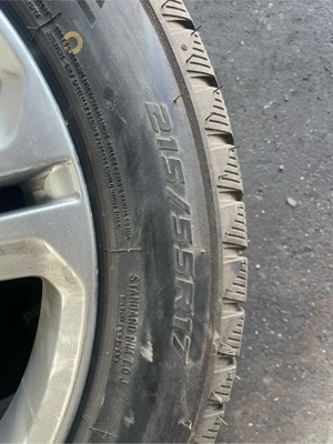 De vanzare jante+anvelope 215/55/17,original vw - imagine 2