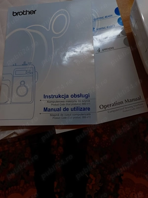 Mașină de cusut nouă. 680 lei BROTHER  - imagine 3