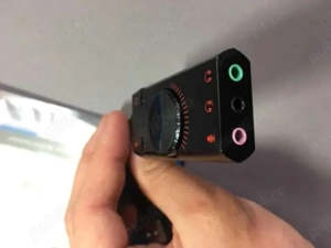 Placa audio Externa Placa Audio USB Adaptor placa de sunet USB - imagine 3